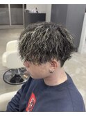 神戸/三ノ宮/元町メンズサロンホワイトハイライトツイスト