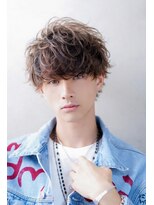 オーシャントーキョー 心斎橋(OCEAN TOKYO WEST)&nbsp;波巻きパーマメンズツイストスパイラルパーマツーブロック