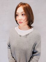顔周りウルフ