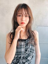 マイルス(MILES) 【MILES】大人かわいいレイヤーロングxアンティークベージュ