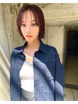 ヴィジョン(VISION)&nbsp;レイヤーショートbob × cassis color