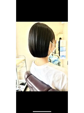 クール ヘアー ギャラリー 神明町店(COOL Hair gallery) 暗髪ボブ