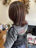 【どなたでもOK】カット＋リタッチ(３センチ以内)カラー　￥9900