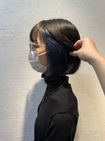 プライズ 成増店(prize)&nbsp;イヤリングカラー×ブルーダブルカラー成増