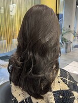 シティ(CITY) ラベンダーグレージュ 韓国ヘア レイヤーカット