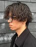【新規】men'sカット＋ケアパーマ＋高濃度トリートメント ￥13750［伊勢崎］
