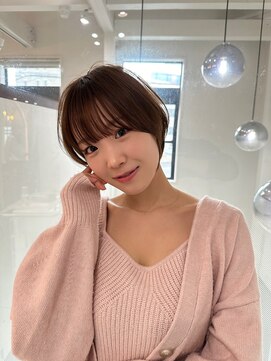 ロンドエニカ 大宮(Lond enika) 黒髪ボブルフネビージュ小顔ワンレンスペインカール大宮