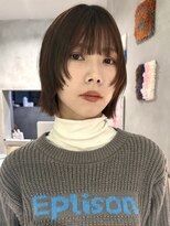 ハウ 心斎橋(how)&nbsp;フレンチカジュアル大人美人小顔束感ウルフパーマミニウルフ