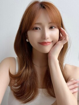 アマトウキョウ アユンチェ(AMA TOKYO×AYUNCHE) 韓国スタイル/ナチュラルくびれヘア_くびれ巻き_レイヤーカット