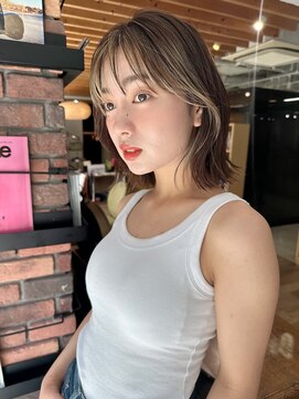 ルート 南堀江(route) 大阪堀江！フェイスレイヤーカット！