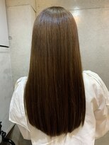 ルッソ チアロ(Lusso chiaro)&nbsp;オリーブベージュ/ストレートロング/髪質改善