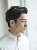 爽やかアップバング×知的ニュアンスショート