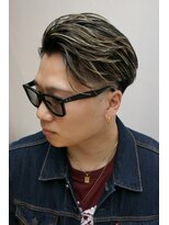 ヘアカロン 熊本本店(Hair CALON)&nbsp;メンズカットカラーハイライトメッシュ熊本下通