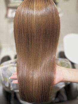 コルテ 倉敷西阿知店(CoRte.)の写真/【髪が綺麗だとお肌も綺麗に見える♪】美容成分たっぷりのトリートメントでダメージレスなサラツヤ美髪に☆