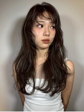 ヴヴ(Bub) ゆるめパーマ 前髪パーマ 顔周りカット レイヤーカット 艶髪