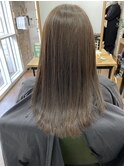 ブリーチなし/艶ベージュ/髪質改善/本八幡