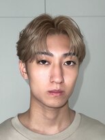 ノラ シンディ(NORA CYNDY)&nbsp;ブロンドケアブリーチミルクティーベージュメンズ韓国ヘア