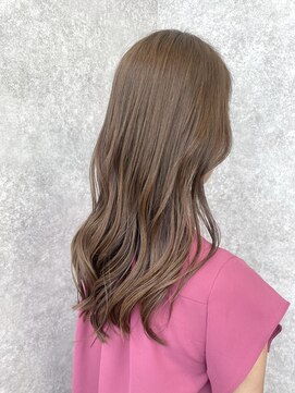 トッカ 茨木(tocca) 透明感ベージュブラウン×髪質改善トリートメント