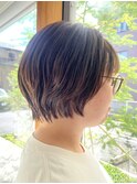 マッシュショートでスッキリな印象に
