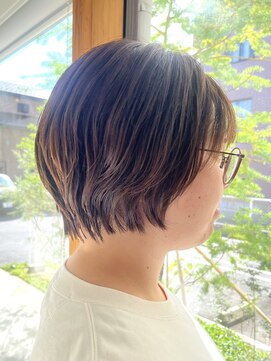 インチェルシー(in chelsea) マッシュショートでスッキリな印象に