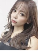 クラゲヘアー/小顔に見せるヘア/ココアベージュ/銀座駅