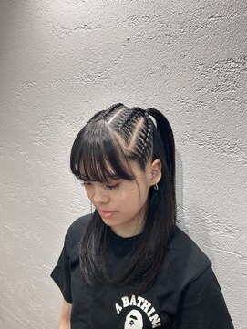 リエート 四条河原町(Lieto) 髪質改善コーンロウブレイズ学割10代20代