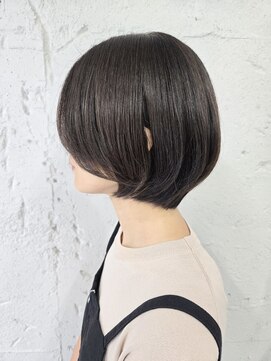 オウンバイジゼル(own by GiseL) 藤崎/早良区|美シルエット前下がりタイトボブ