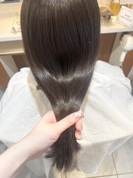 ネオリーブカフ 鶴ヶ峰店(Neolive caff) 髪質改善カラー×シアーグレージュ