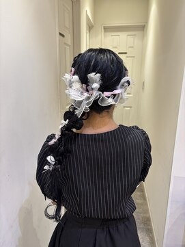 CoL2【コルツー】【4/4 NEW OPEN（予定）】 ヘアセット/横浜ヘアメ/編み下ろしヘア