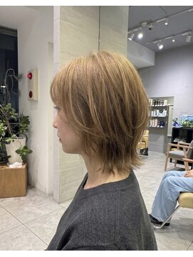 キミトヘアデザインアンドスパ(Kimito Hair design&spa) レイヤーボブ/ミディアムレイヤー/30代/40代/武蔵小杉