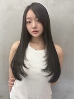 ロンドルーチェ 心斎橋(Lond luce)&nbsp;ダークパープル/ワンホンレイヤー［髪質改善/縮毛矯正］
