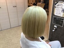ヘアー バックス(HAIR BAX)の雰囲気（ハイトーンカラー）