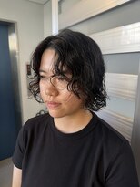 アルウ(Aru)&nbsp;ボブ×パーマでつくる柔らかなウェーブパーマ