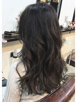 エトネ ヘアーサロン 仙台駅前(eTONe hair salon) お客様スタイル　ダークグレージュ