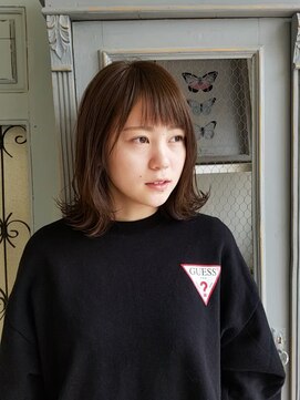 ワークスヘアー(WORKS HAIR) 切りっぱなしアッシュ
