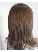 サロンスタイル4 伸ばしかけミディアム 外ハネ