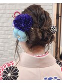 袴ヘアアレンジ