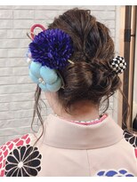 ザブックハンドサロン(The book hand salon)&nbsp;袴ヘアアレンジ