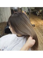 ディエス ヘアデザイン 能見台(diez hair design) 馴染み命!!暗めからプラチナブロンド