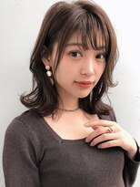 ガーデントウキョウ(GARDEN Tokyo)&nbsp;【GARDEN 田中麻由】ことりベージュラベンダーカラー外ハネ