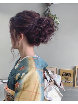 シアン(cyan) 和装団子