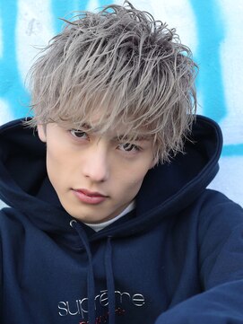 リップス 表参道店(LIPPS) ホワイトベージュマッシュ