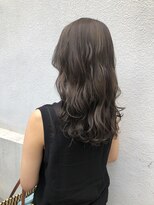 シェノン 西梅田(CHAINON)&nbsp;似合わせカット/アースカラー/レイヤースタイル/グレージュ/暗髪