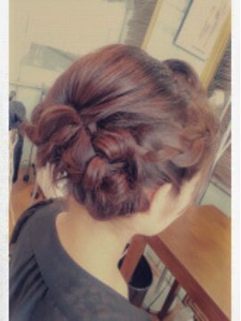 パズードコー(PSSD-CO.+5) 編み込み大人アップスタイル