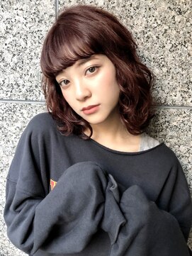 セシルヘアー(CECIL hair) CECIL 下北沢　韓国人風ヘアウォームブラウン女神巻き