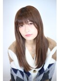 お手入れ簡単♪ナチュラルストレート