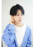 横浜★縦落ちミディアム無造作ツイスパ
