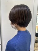 秋カラーショートボブ！！
