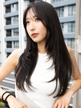 ホロン 池袋(HOLON) 池袋HOLON【大人レイヤーカット/暗めカラー/前髪/顔まわり】