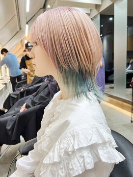 ロンドワン 三宮元町(Lond one) ハイトーン！ブリーチ/ケアブリーチ×ダブルカラー☆レイヤー